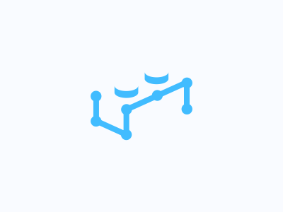 Lego + Statistics Icon 4 Logo Design