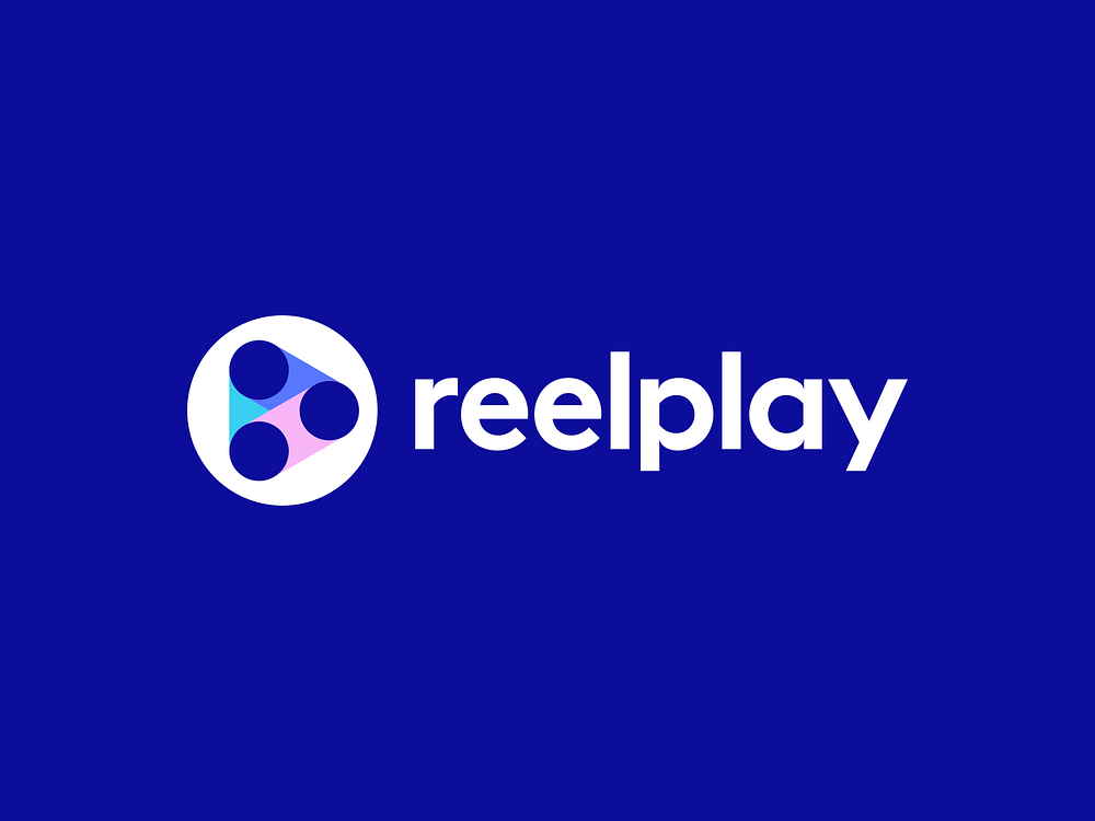 Reelplay Logo Design by Dalius Stuoka | logo designer on Dribbble