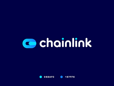 Chainlink Logo Design - C monogram / Crypto / Blockchain appicon blockchain brand branding c c logo clever crypto cryptocurrency defi design icon icons identity letter c logo monogram software symbol tech