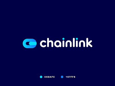 Chainlink Logo Design - C monogram / Crypto / Blockchain