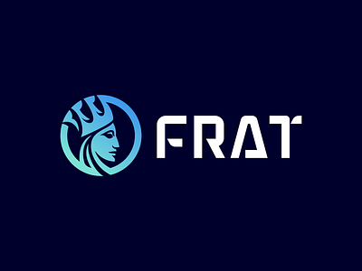 FRAT Logo Design - Crypto / Blockchain / Defi / Cryptocurrency