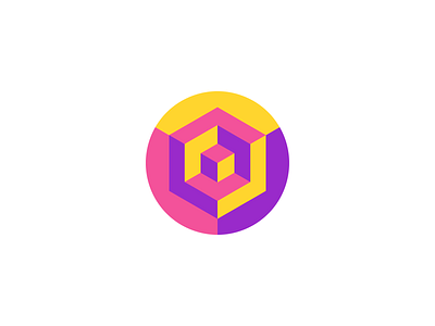 3D Hexagon Logo Design - Cube / 3D printing / Depth by Dalius ...