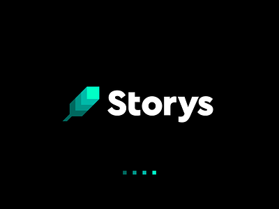 Simple Logo Design - Feather / Stories / Layers / Pixels