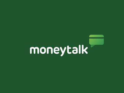 Moneytalk Logo Design brand bubble chat design icon identity investment logo mark money speech talk