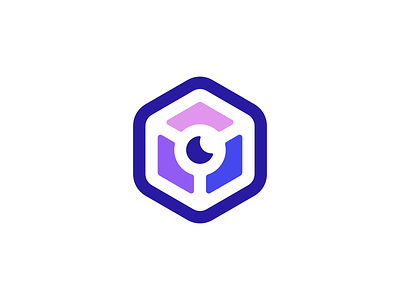 Geometric Logo Design - Cube / Eye / 3D / Hexagon