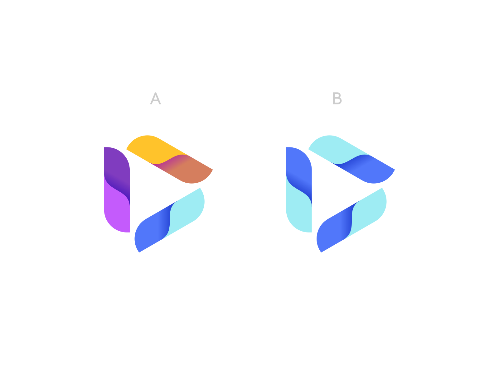 Spectro Logo Marks - A or B? by Dalius Stuoka | logo designer on Dribbble