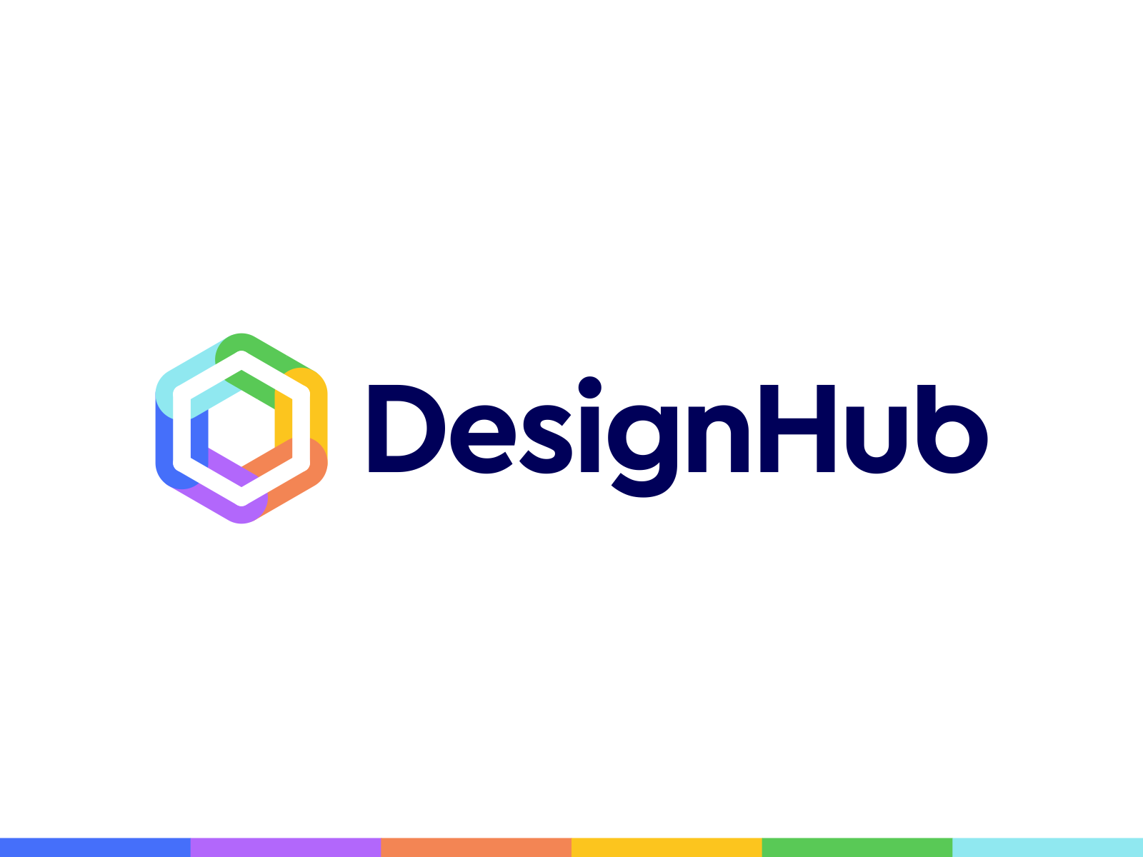 Abstract Logo Design Colourful / Hexagon / Cube / Hub by Dalius