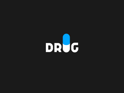 Drug Pill Logo Design