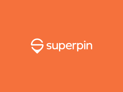 Super Pin Logo Design