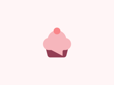 Cupcake Consulting Logo Design brand branding bubble consult cupcake design icon identity logo speech