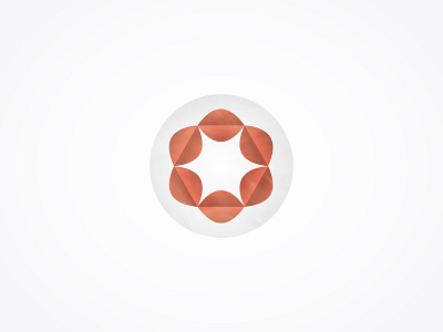 Reactive Fusion Logo Design Icon