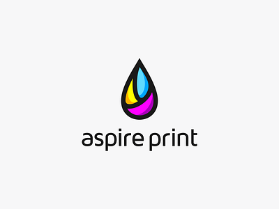 Aspire Print Logo Design