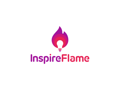 Inspire Flame Logo Design