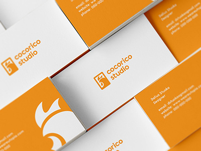 Stationery Design - Cocorico Studio Business Card Design