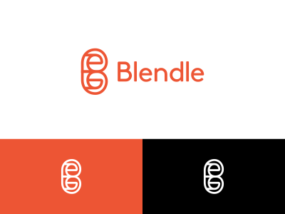 Blendle Logo Design b brand branding design fold icon identity logo magazine monogram newspaper paper