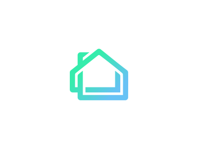House Logo Design brand branding chimney design home house icon identity logo real estate roof