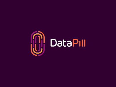 Data Pill Logo Design