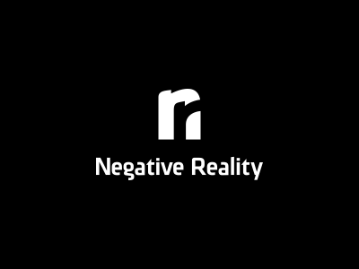 N logo - Negative Reality Logo Design
