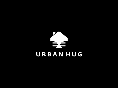 Urban Hug Logo Design by Dalius Stuoka
