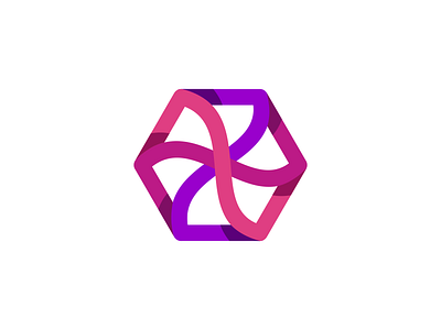 Hub / Hexagon Logo Design