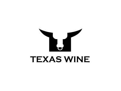 Texas Wine Logo Design alcohol boobies bottle bull clever design agency dick freelance designer freelance logo designer genitalia graphic design graphic designer icon logo logo design logo designer negative negative space panties penis simple space texan texas wine xxx