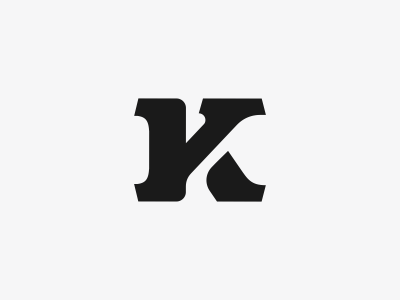 K Logo Design brand branding design icon identity k k logo letter letter k lettering lettermark logo logodesign logotype minimalistic logo monogram simple logo symbol typeface typography
