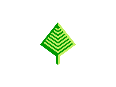 Logo Design consulting design direction green guidance icon leaf logo pyramid sustainability