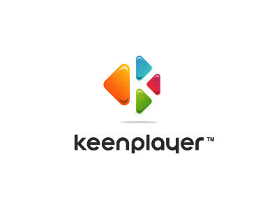 Keen Player Logo Design