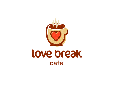  Love Break Cafe by Dalius Stuoka Dribbble Dribbble