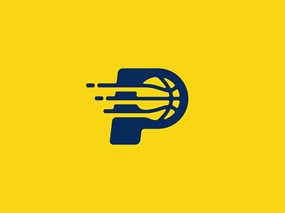 Sports Logo Design - Indiana Pacers (NBA) Redesign ball basketball blue brand branding design esport esports football logo gaming icon identity logo nba logo pacers nba sport logo sports sports logo team logo yellow