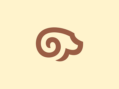 Ram Logo Mark Design animal animals brand branding brown design graphic designer head horn horns icon identity logo logo designer mark nature ram