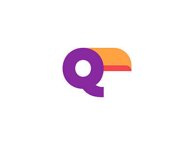 Q + Toucan Logo Design