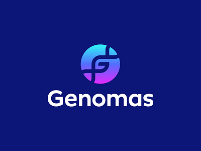 Genomas Logo Design brand branding chromosome design dna g genetics health hospital icon identity logo logo designer mark medical medicine monogram strip