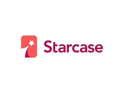 Starcase Logo Design brand branding cases cosmos design dynamic icon icons identity illustration logo mark mobile negative space phone phone case sky space star ui