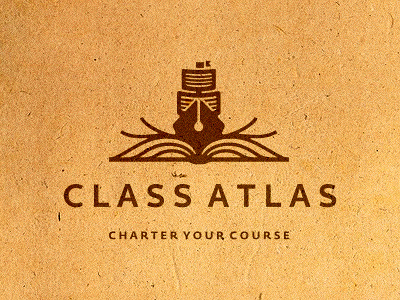 Class Atlas Logo Design (WIP) book branidng brandign stationry brnad bradn barnd brnading bradning barnding brown deisgner dsgner deisgn knowledge lgo design logo deisgn desgn desgin loog lgoo lgo logog design loogdesign lgoodesign logodesing marine nautical page pages paper pen sheet ship staitonery statoinry statiorny