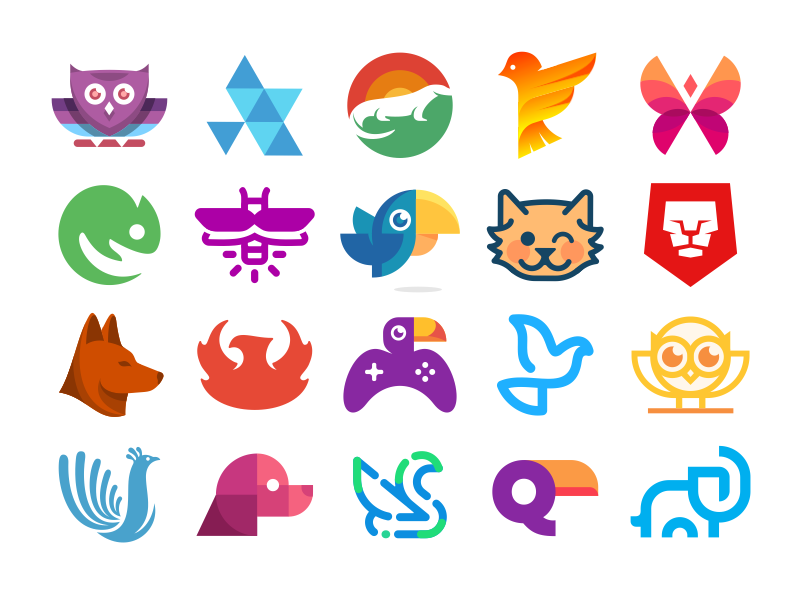 Animal Logos by Dalius Stuoka | logo designer on Dribbble