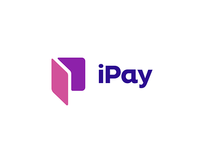 iPay Logo Design brand branding identity business cards stationery clever smart creative finance insurance security geometry geometric graphic design designer i p pay icon icons symbol logo modern vibrant digital talk social communication wallet speech bubble