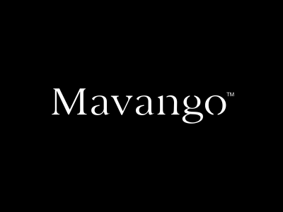 Mavango Logo Design branding classy clothing design designers icon identity logo mark minimalistic solid sophisticated textile typography