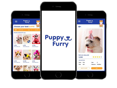 Puppy Furry app design figma mobile mobile app productdesign programming ui uidesign web app