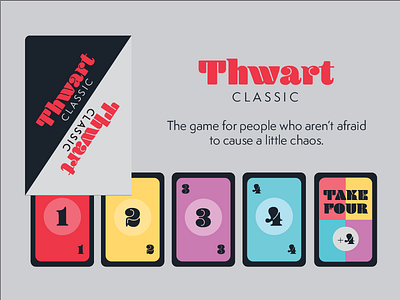 THWART: A combination card & board game.