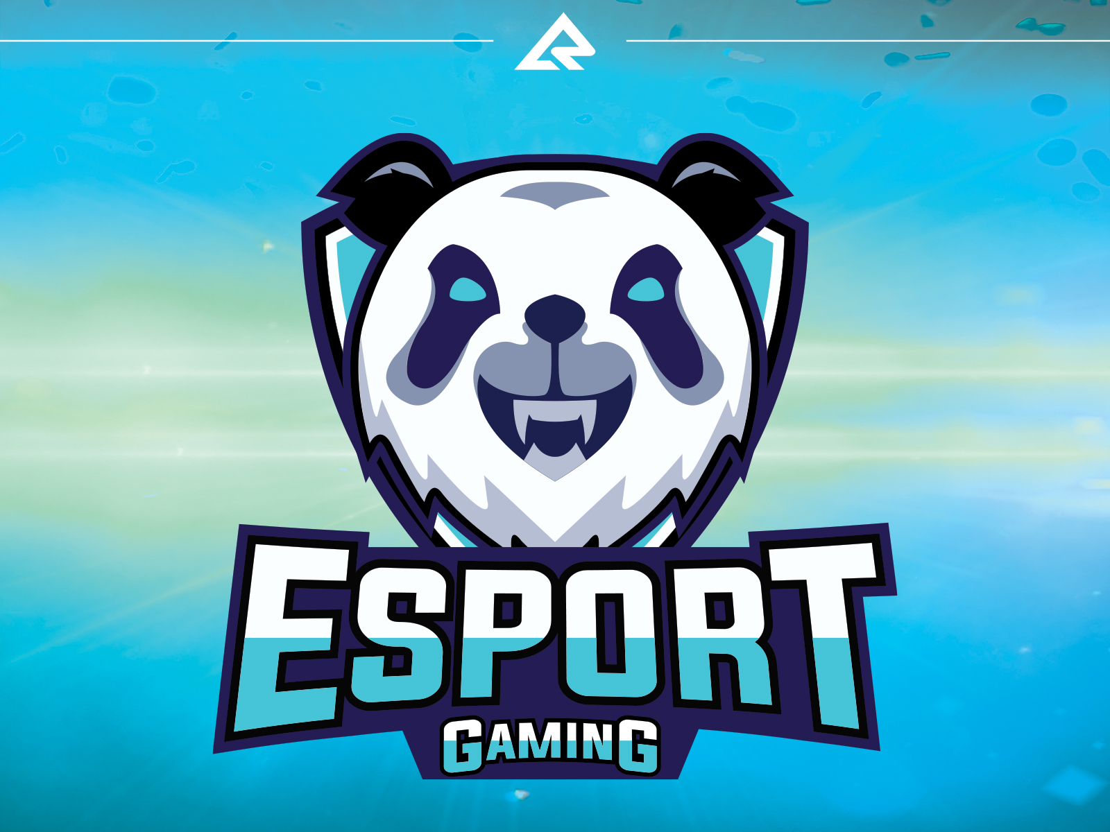 Panda Esport Gaming Logo Template | Stock vector | Colourbox