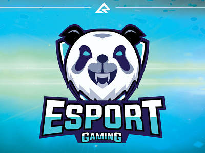 Angry Panda Esport Logo angry animal character club design emblem esport face gaming head icon logo mascot panda sport strong symbol team wild wildlife