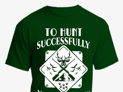 Hunting T-shirt Design