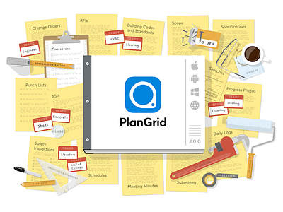 Plangrid One Master Set Final blueprints construction master set plangrid plans sheets
