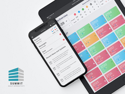 Summit Quality&Productivity app design housekeeping management app management system management tool ui ux