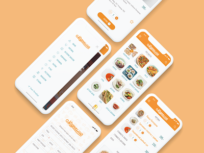 Marcellis Food Delivery for Restaurant app delivery food app ui ux