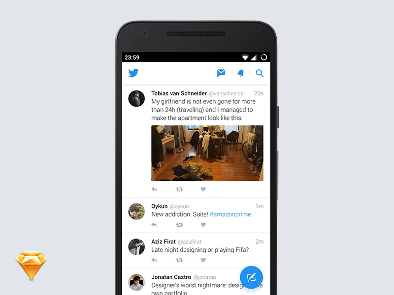 Twitter for Android Redesign