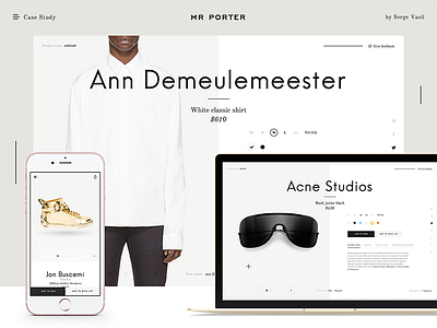 Case Study: Mr Porter Product Card Redesign Concept
