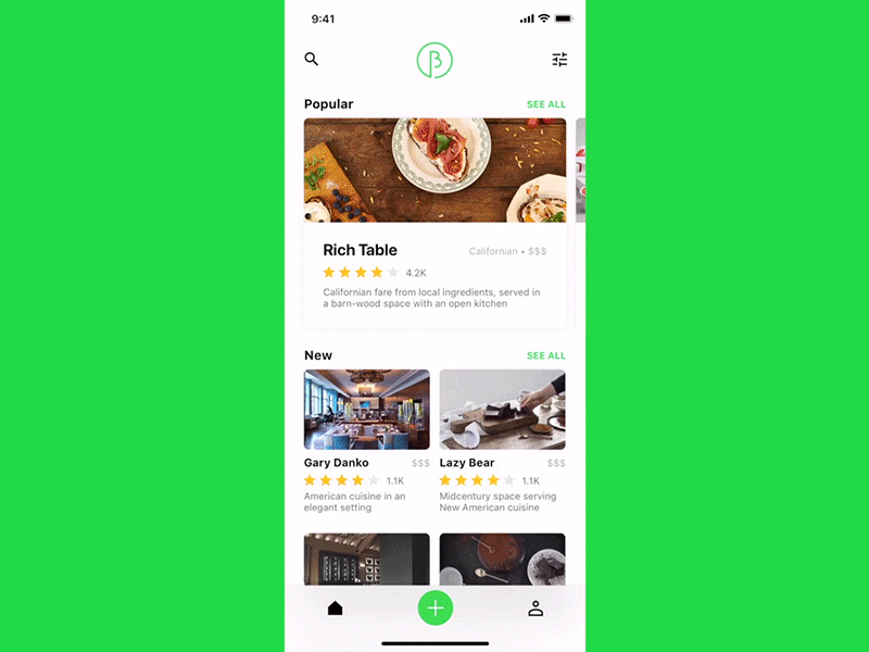 Rate you server flow ios mobile rate ratting restaurant server stars