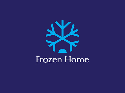 Frozen Home logo design